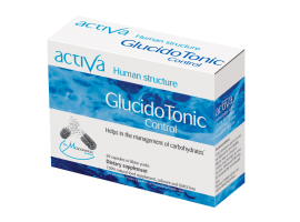 Activa Human Structure GlucidoTonic, 60 vege caps